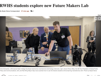 Red Wing Republican 3M Future Makers Lab